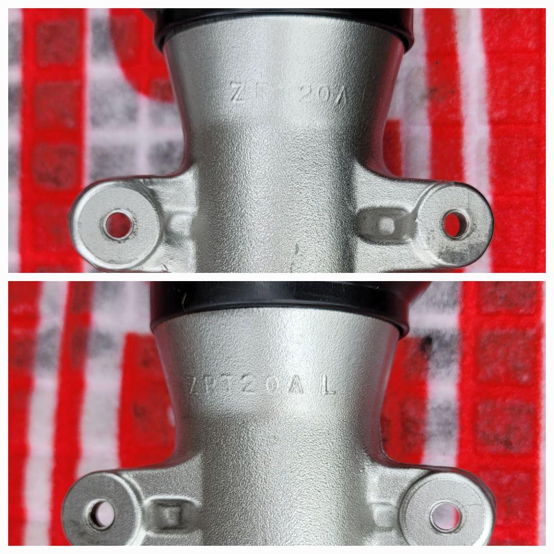 ZRX1200R 06年 ZRT20A ホワイトパール限定車 フロントフォーク