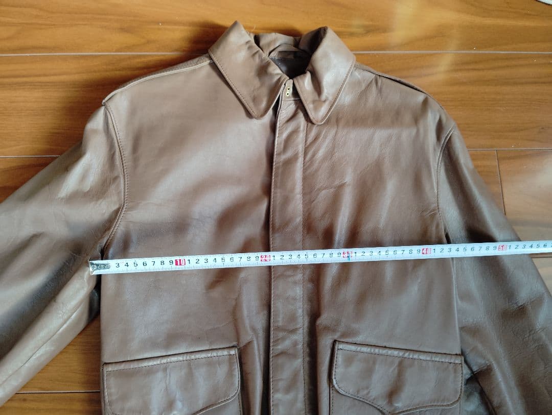 TYPE A-2 フライトジャケット ブラウン 38