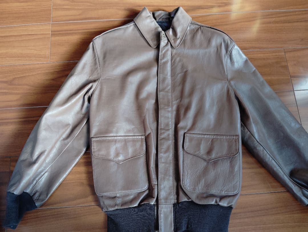 TYPE A-2 フライトジャケット ブラウン 38