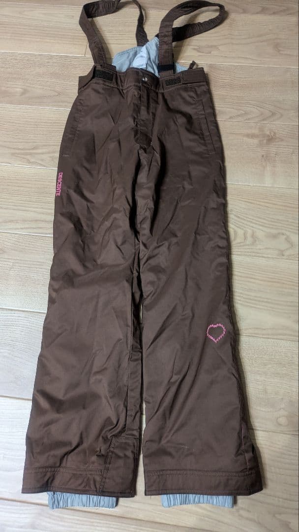 デサント　未使用含む　子ども用スキーウェア ピンク　130 140 150