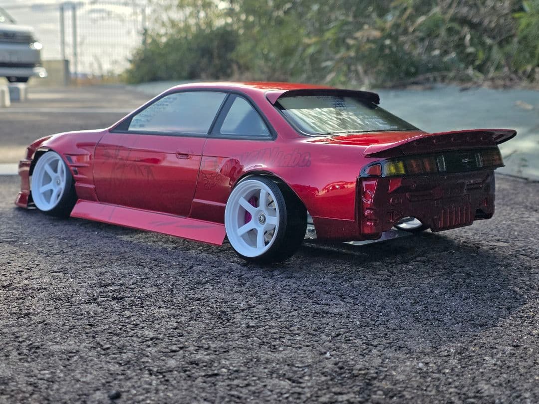 アディクション　S14シルビア　制作済み新品ラジコンホディ