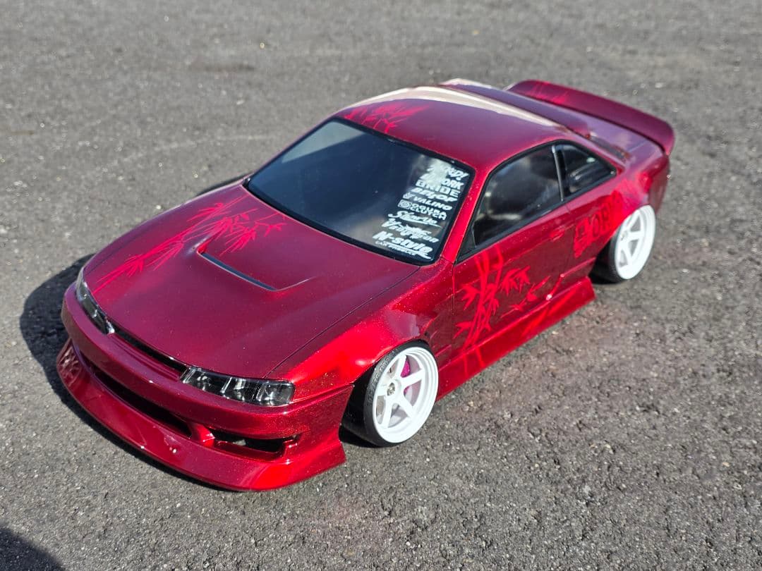 アディクション　S14シルビア　制作済み新品ラジコンホディ