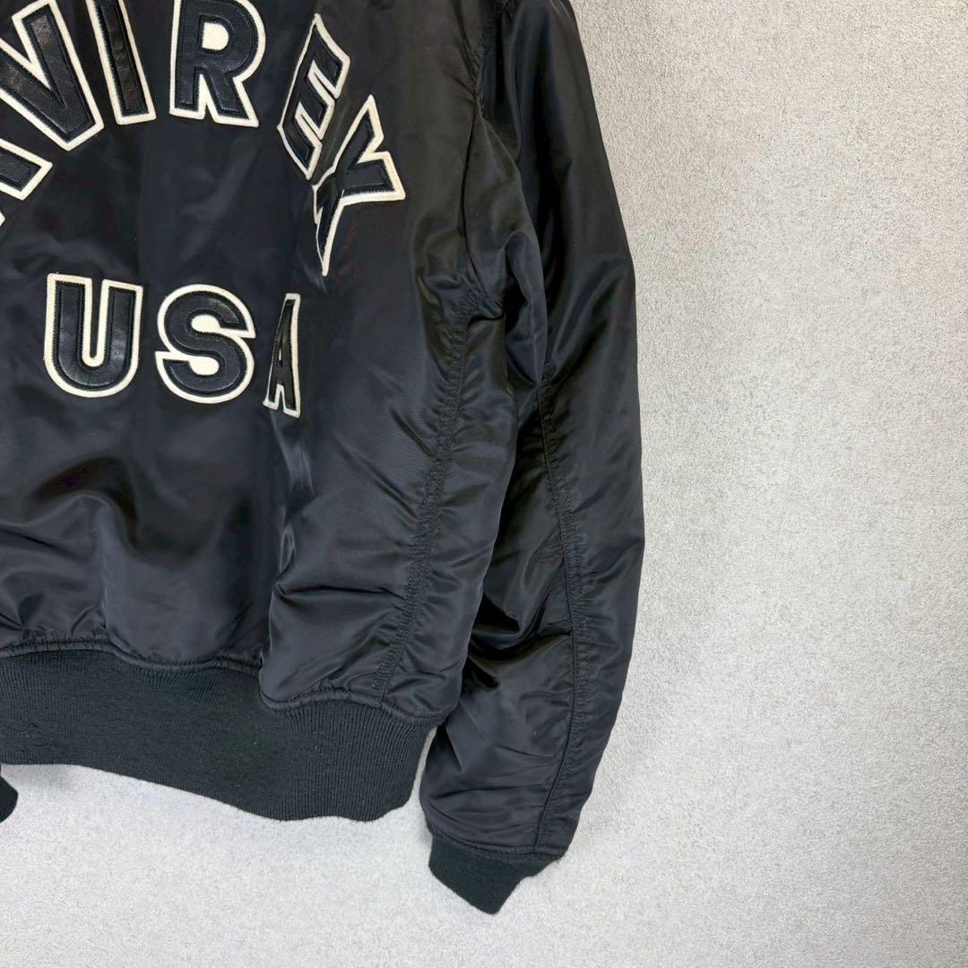 希少 AVIREX アーチロゴ フライトジャケット MA-1