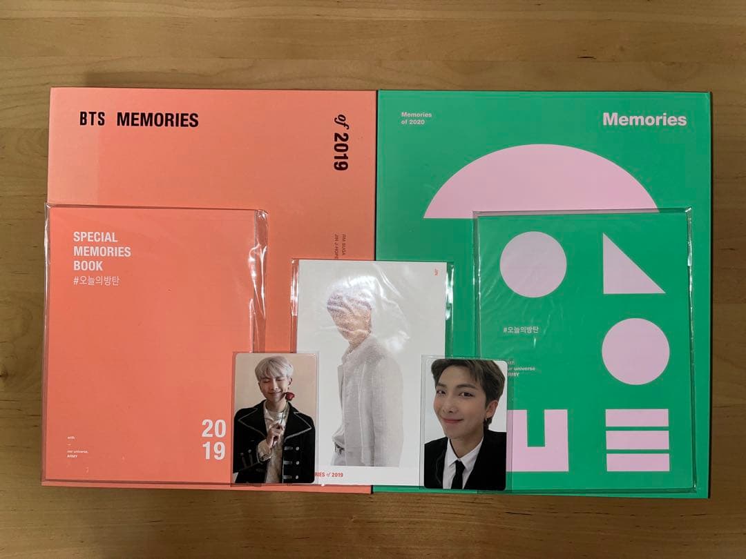 BTS Memories of 2019 2020 セット トレカ 付き