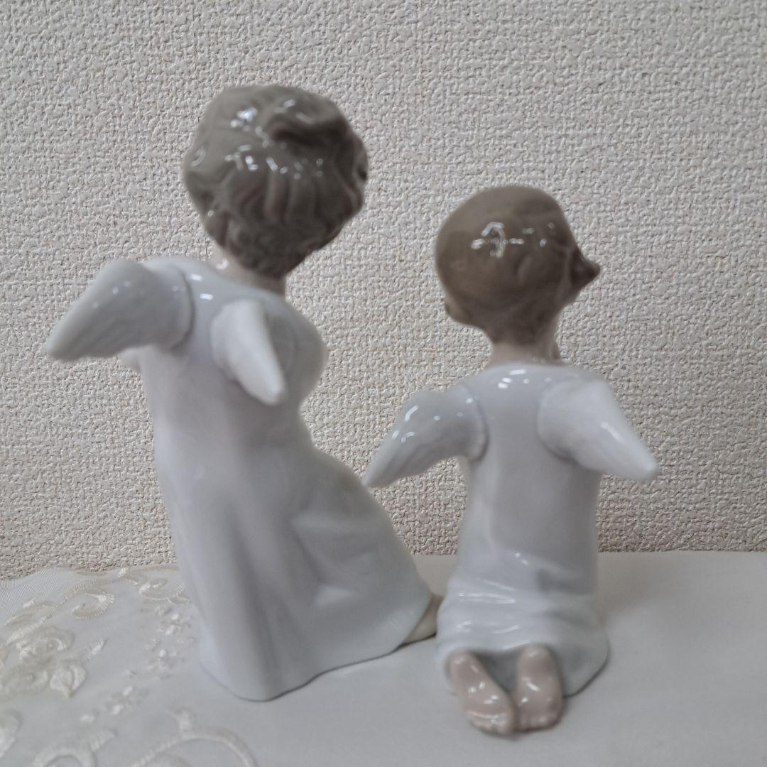 ♡美品　リヤドロ　笛を吹く天使・天使のお祈り 2体セット♡
