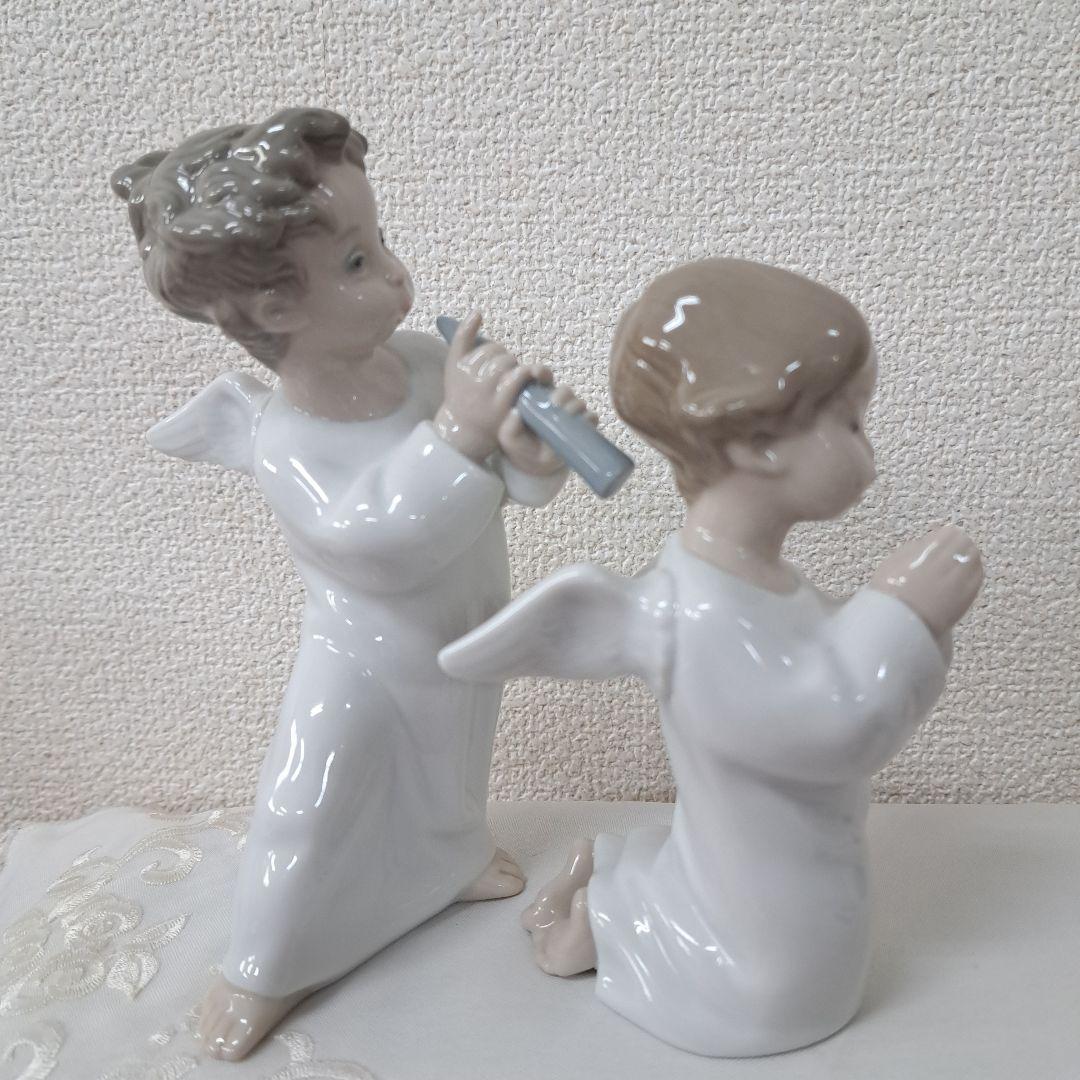 ♡美品　リヤドロ　笛を吹く天使・天使のお祈り 2体セット♡