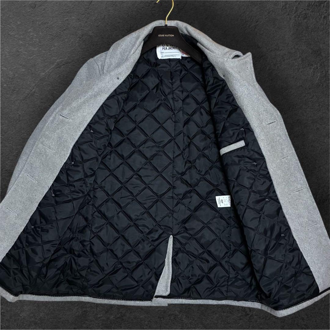 極美品/USA製 SCHOTT ショット U.S.740N Pコート L相当