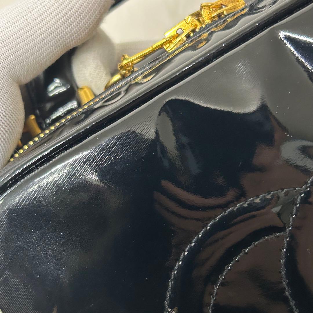 CHANEL シャネル A07060 バニティバッグ エナメル