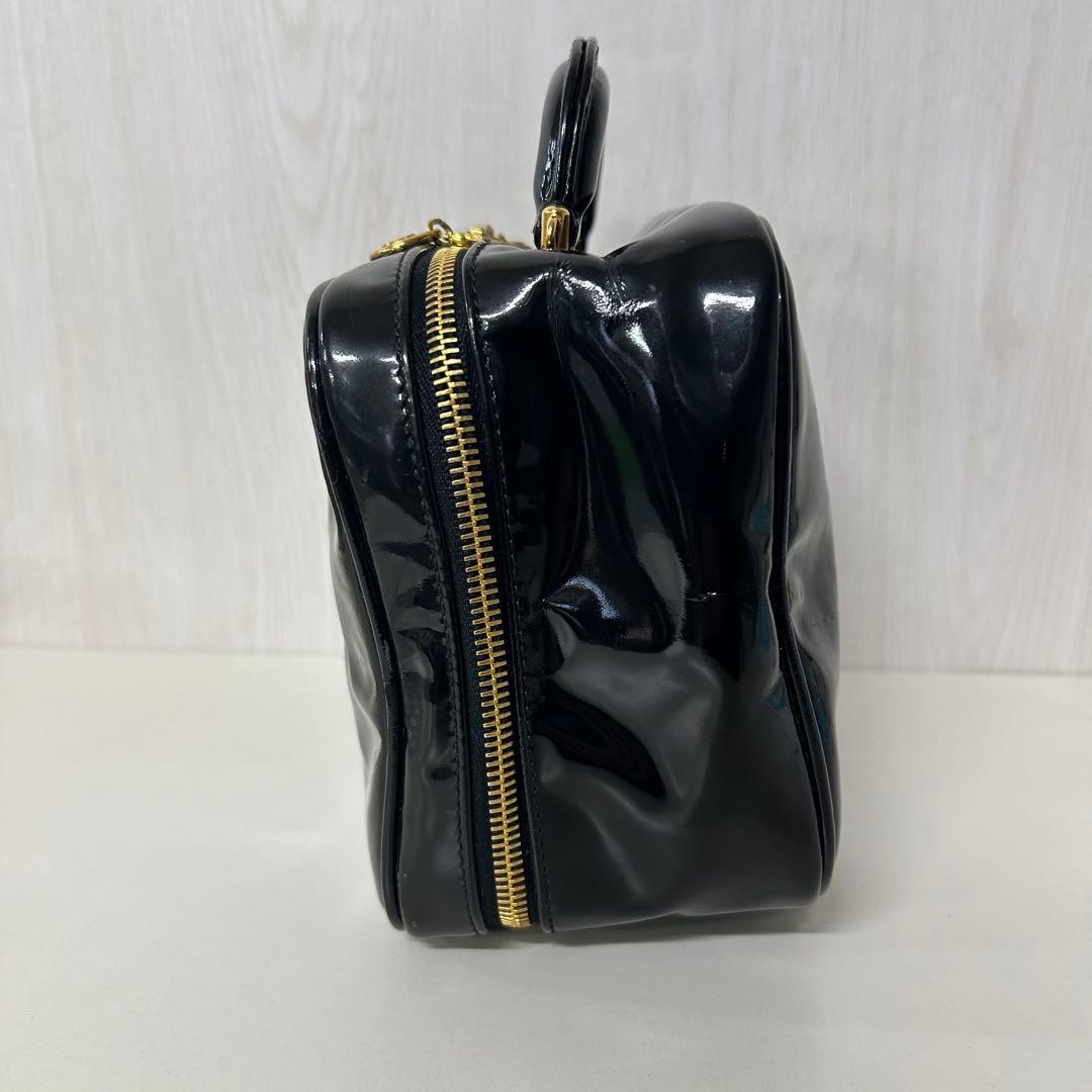 CHANEL シャネル A07060 バニティバッグ エナメル