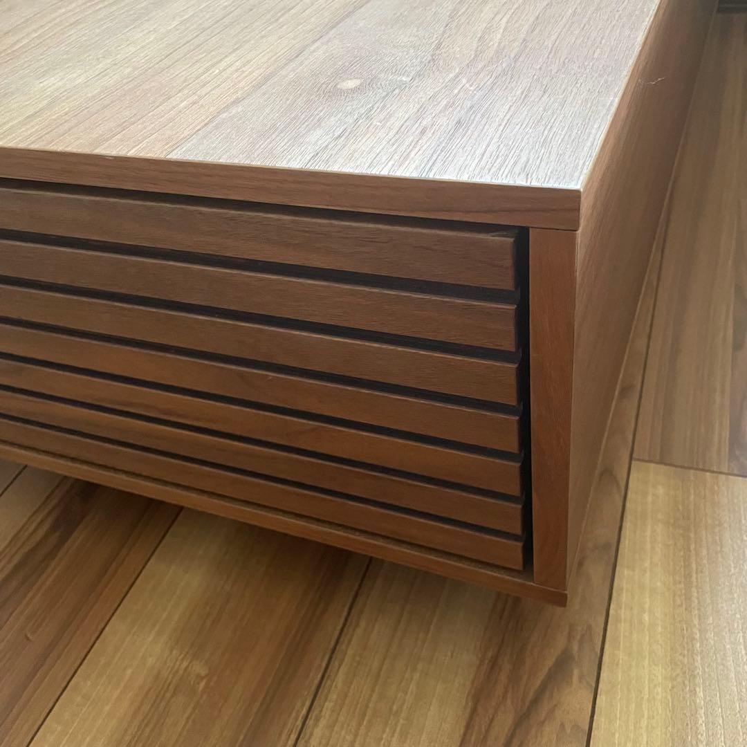 値下　広松木工 CREPA クレッパ　センター テーブル　ローテーブル 天然木