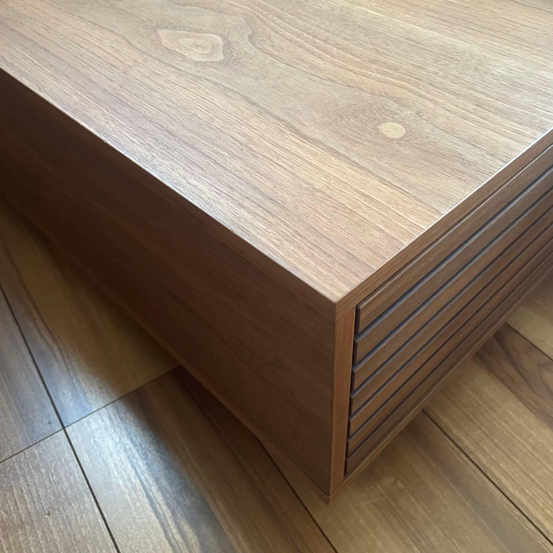 値下　広松木工 CREPA クレッパ　センター テーブル　ローテーブル 天然木