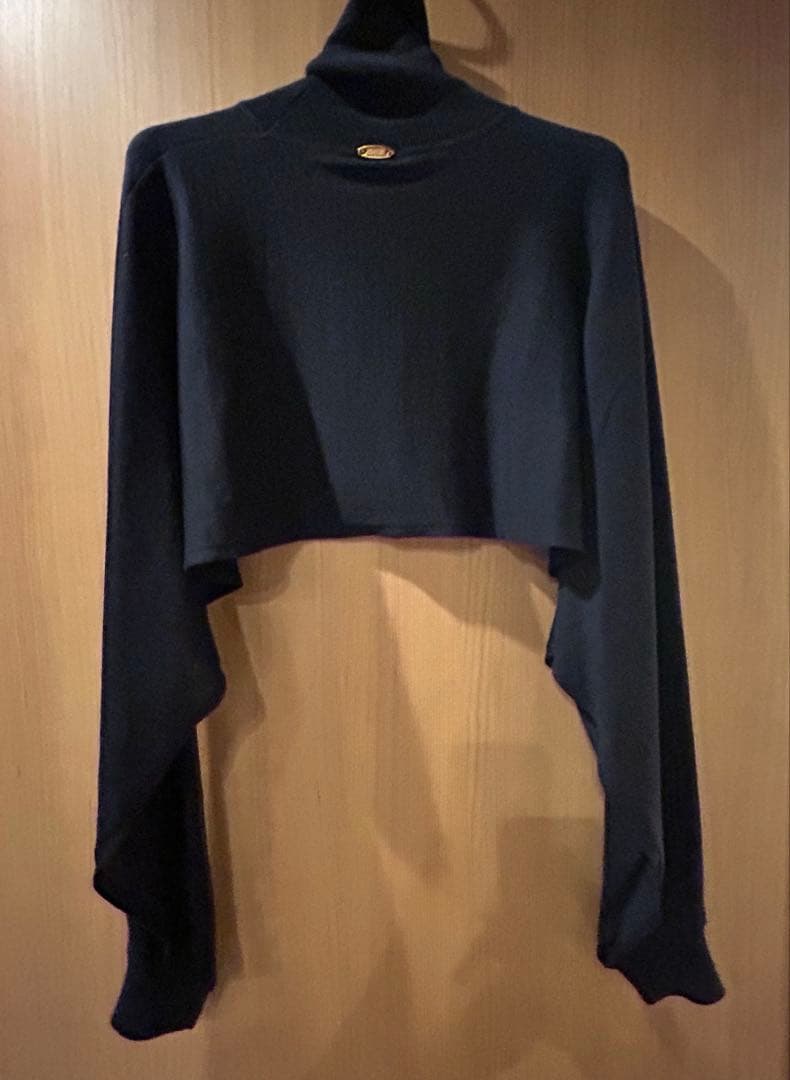 ミューズ ドゥーズィエム クラス 24AW タートルネック ポンチョ ニット