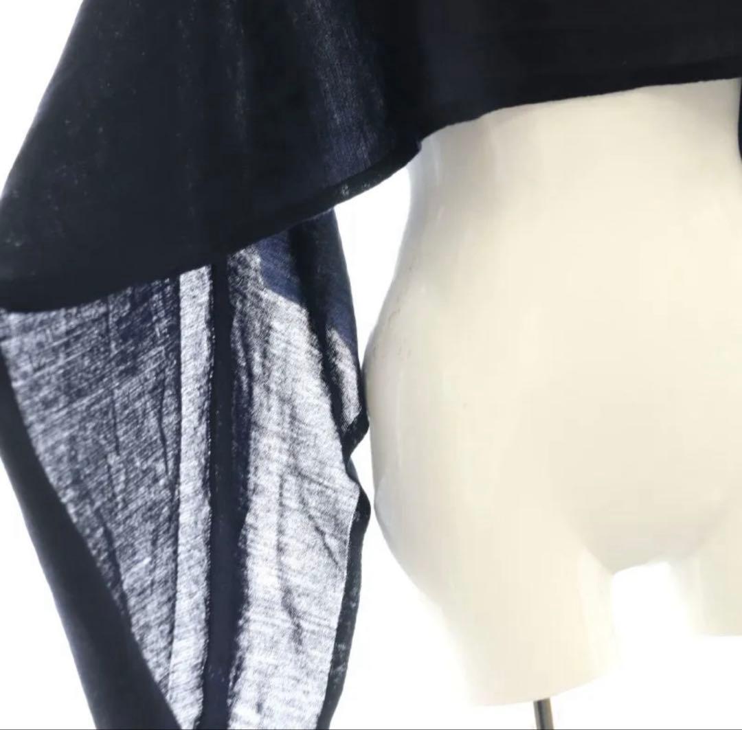 ミューズ ドゥーズィエム クラス 24AW タートルネック ポンチョ ニット