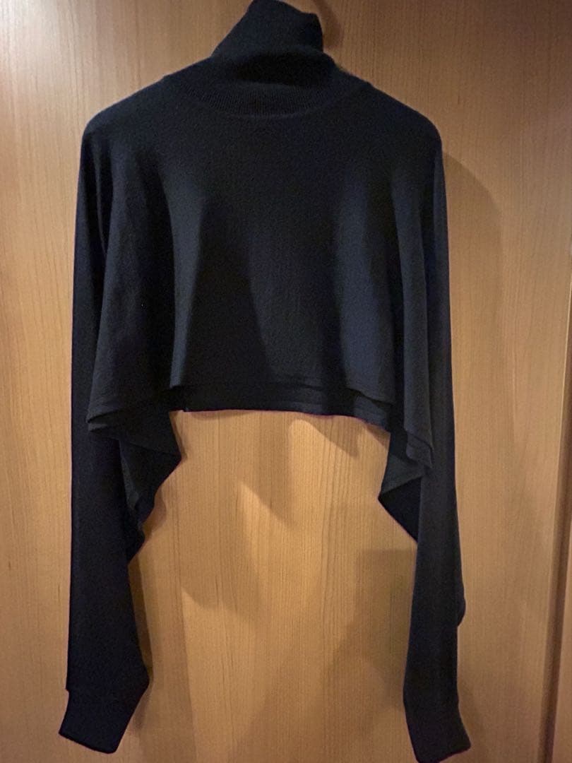 ミューズ ドゥーズィエム クラス 24AW タートルネック ポンチョ ニット