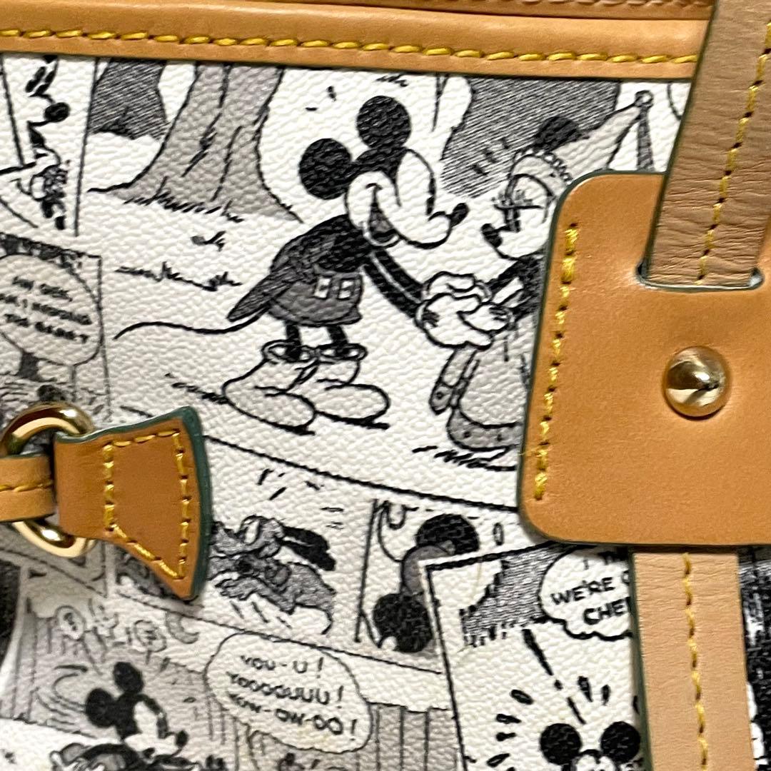 ドゥーニーアンドバーク トートバッグ ディズニーストア限定品 PVC 本革