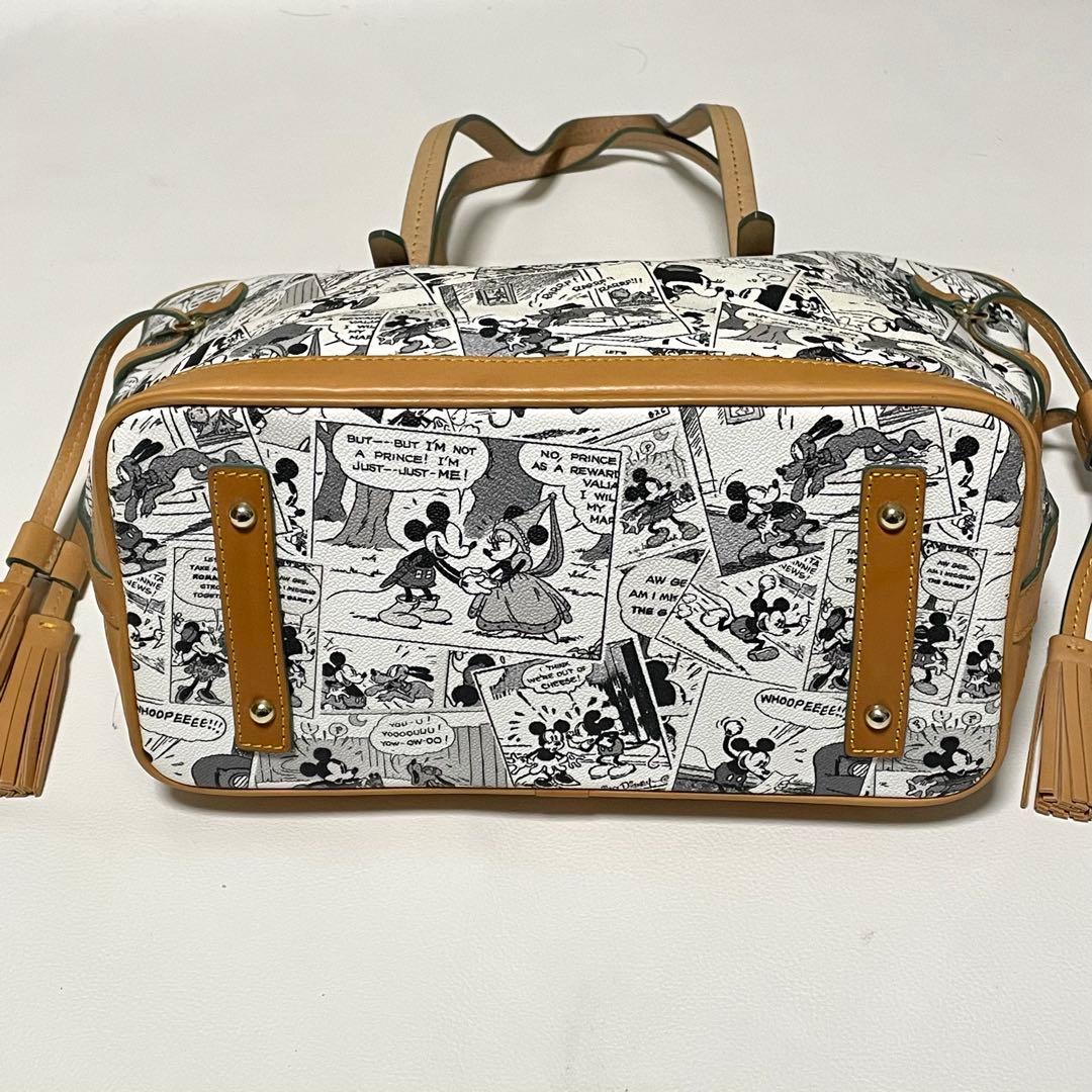 ドゥーニーアンドバーク トートバッグ ディズニーストア限定品 PVC 本革