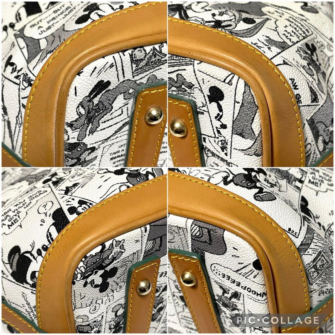 ドゥーニーアンドバーク トートバッグ ディズニーストア限定品 PVC 本革