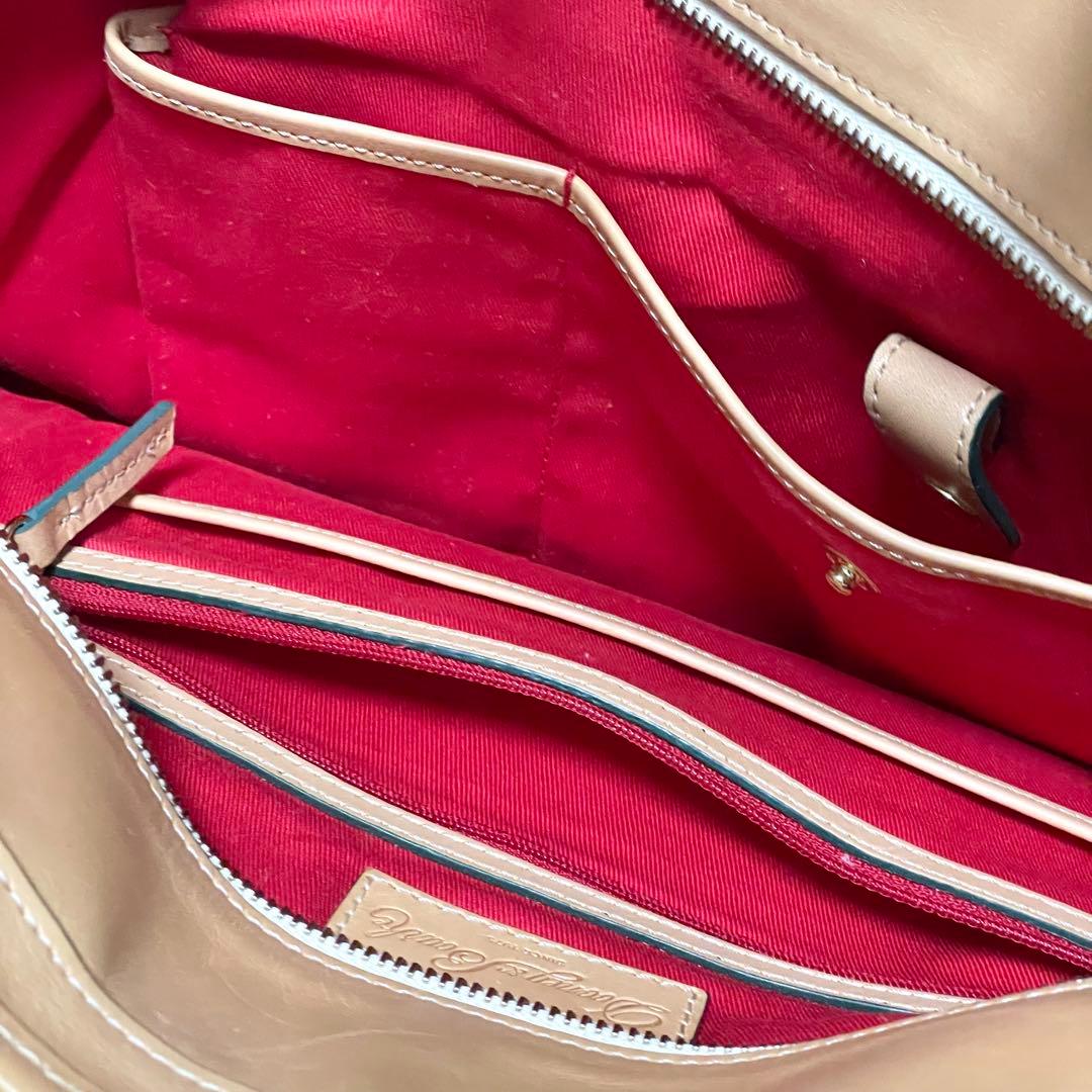 ドゥーニーアンドバーク トートバッグ ディズニーストア限定品 PVC 本革