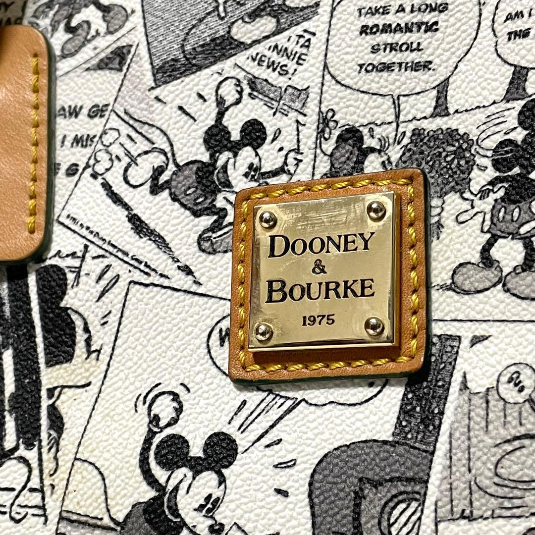 ドゥーニーアンドバーク トートバッグ ディズニーストア限定品 PVC 本革