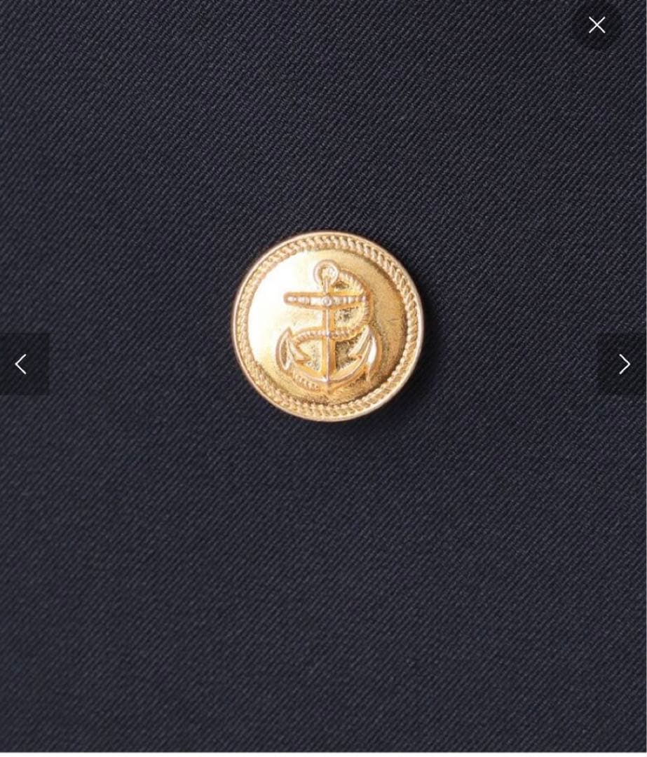 Spick & Span ドライツイルダブルブレストジャケット　36