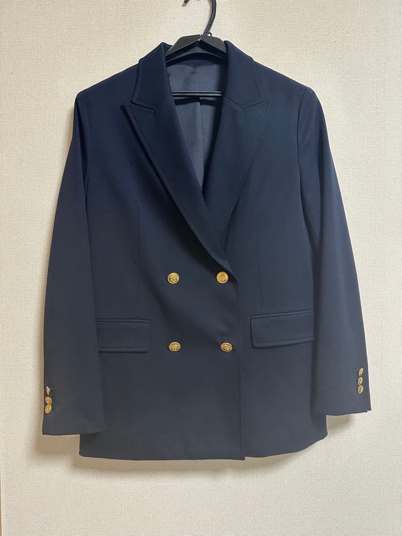Spick & Span ドライツイルダブルブレストジャケット　36