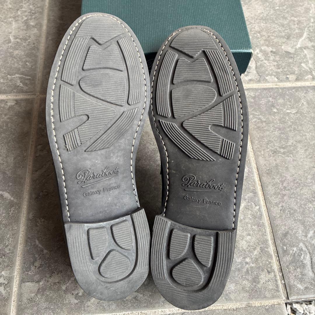 Paraboot adonis ブラック グレインレザー　UK 6 1/2