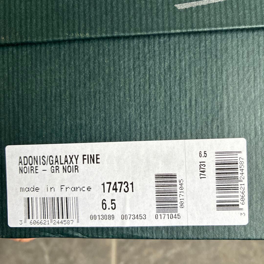 Paraboot adonis ブラック グレインレザー　UK 6 1/2