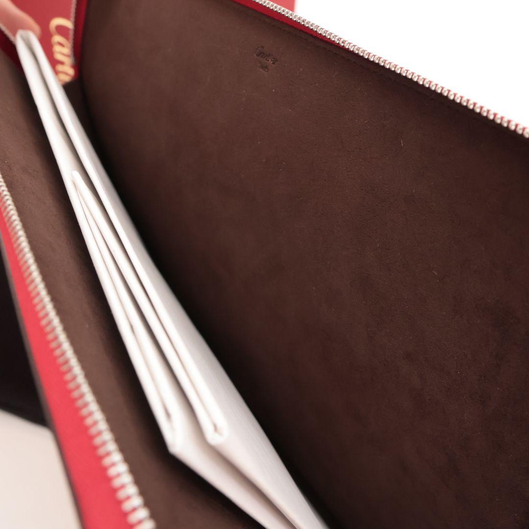 新品未使用 カルティエ Cartier レッド クラッチバッグ