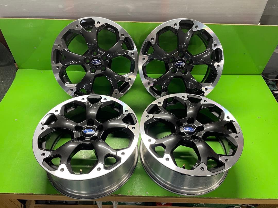 ま*ー様 17インチ アルミホイール XV純正　17×7.0J+55 5/100