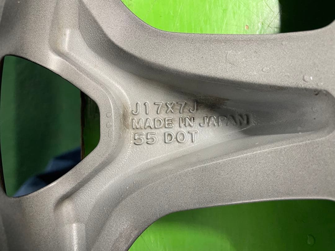ま*ー様 17インチ アルミホイール XV純正　17×7.0J+55 5/100