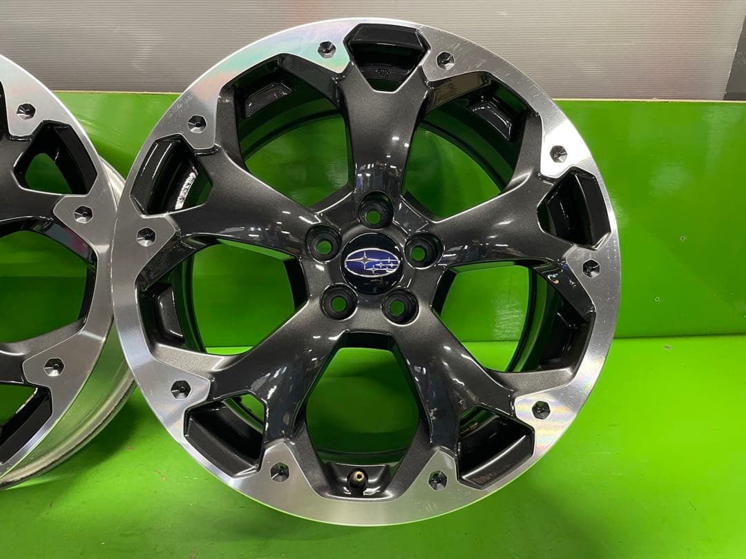 ま*ー様 17インチ アルミホイール XV純正　17×7.0J+55 5/100