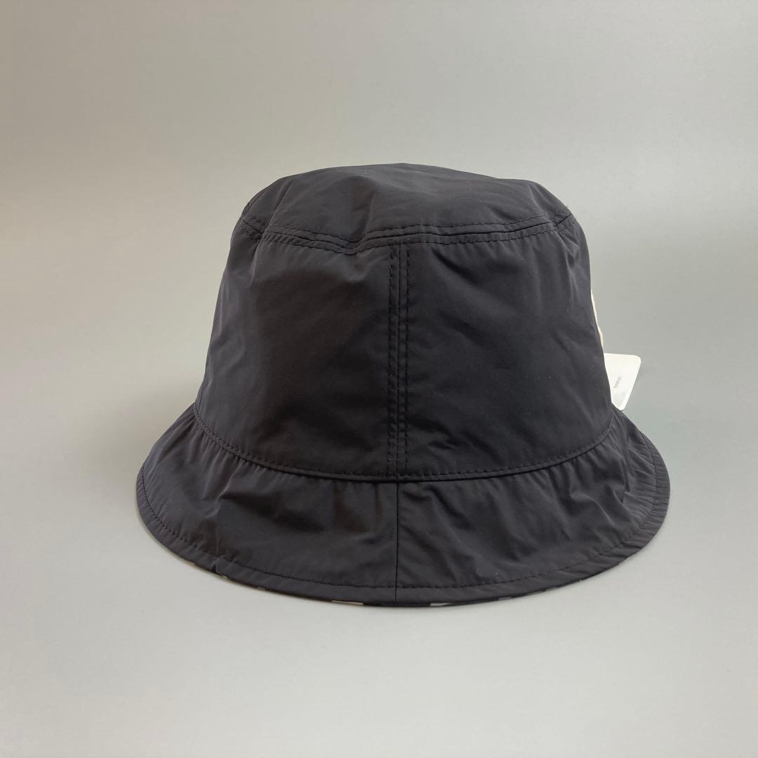 新品未使用 MONCLER モンクレール バケットハット リバーシブル 帽子 黒