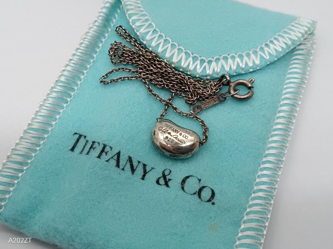 TIFFANY ティファニー ネックレス ビーンズ ラージ SV925