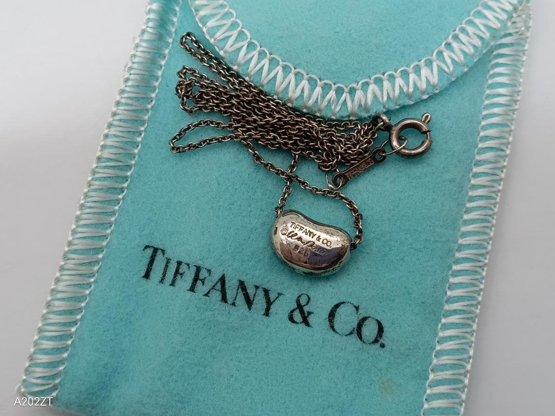 TIFFANY ティファニー ネックレス ビーンズ ラージ SV925