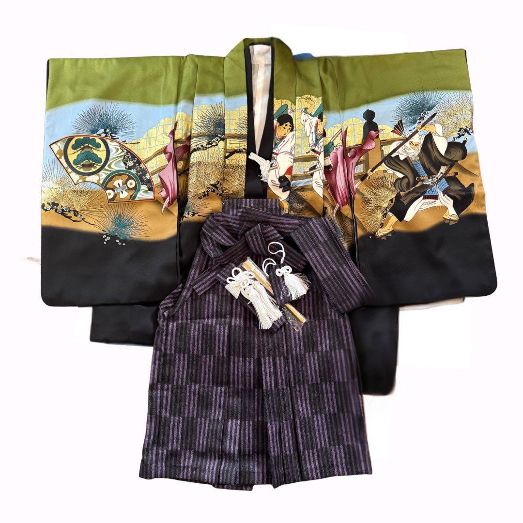 七五三　羽織り・着物・袴　小物セット