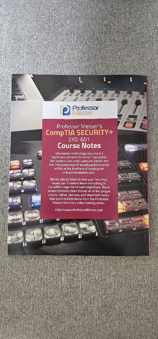 コンピュータ・IT Comptia Security+ Course note&Practice