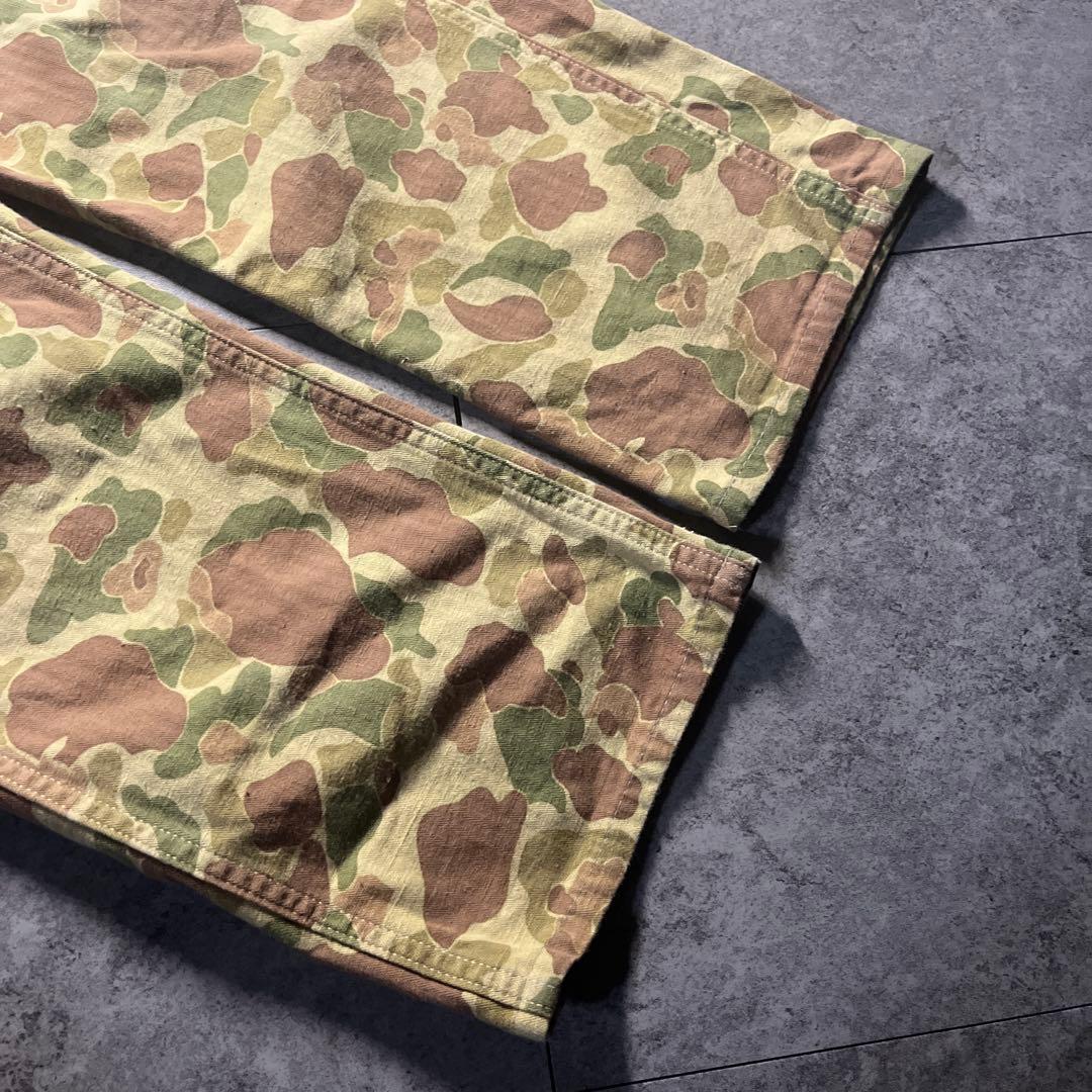 フェローズ ダックカモ ベイカーパンツ S 送料無料