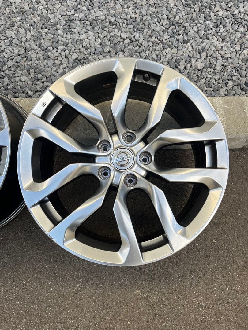 Z34 純正ホイール 4本セット 2024年製タイヤ 純正流用 スタッドレス等に