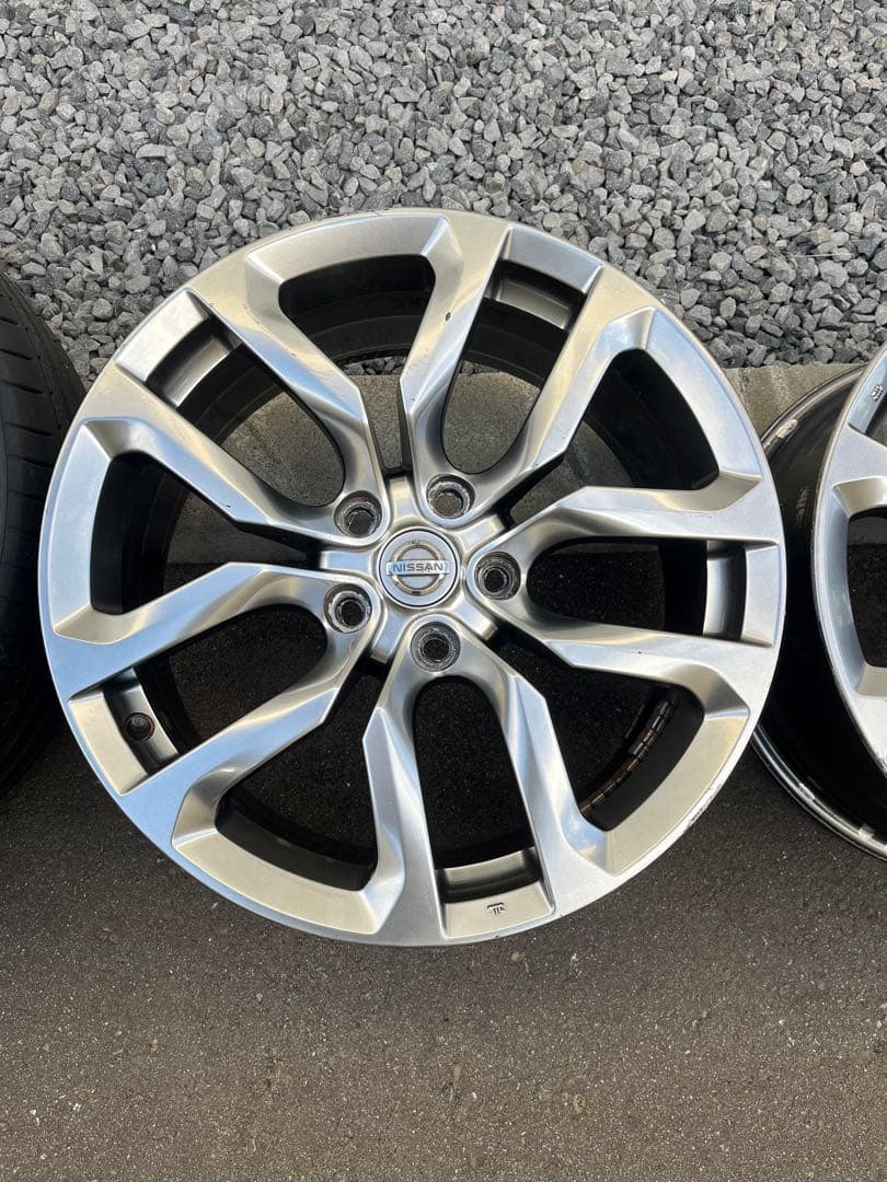 Z34 純正ホイール 4本セット 2024年製タイヤ 純正流用 スタッドレス等に