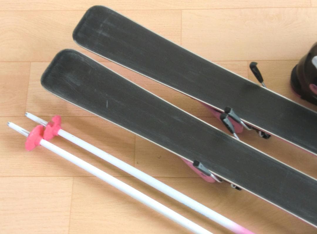 ■■送料無料■PURECONSCIOUS■子供用スキーセット■板100/靴20■