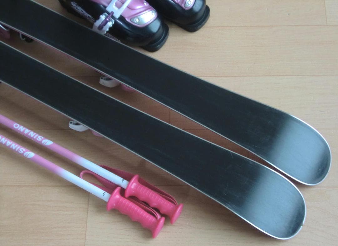 ■■送料無料■PURECONSCIOUS■子供用スキーセット■板100/靴20■