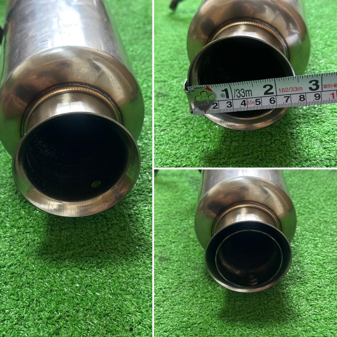 スズキ スイフトZC32S SPEED BOMBER マフラー。