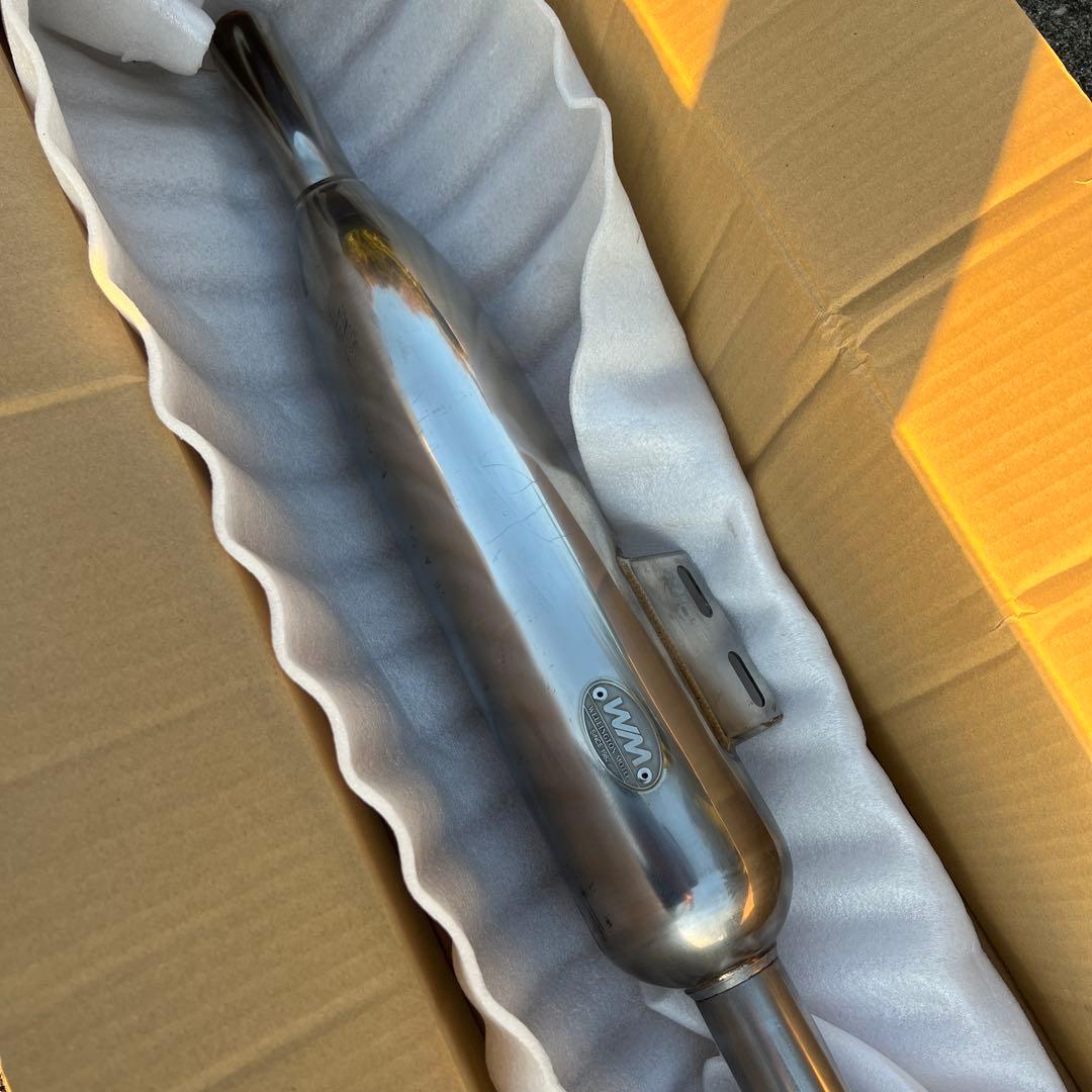 YAMAHA SR400 Wellington Moto WM マフラー