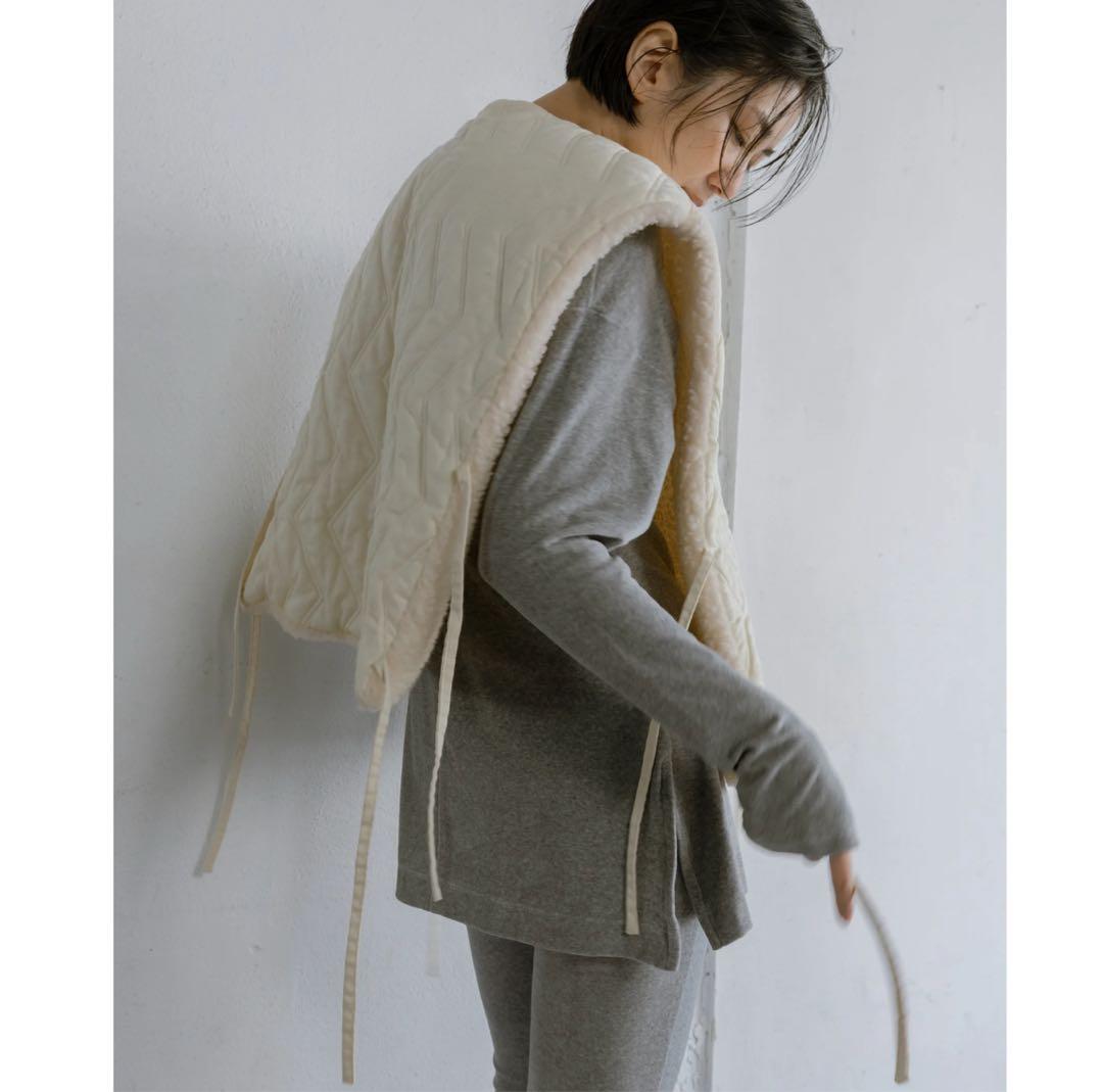 【ミモザ】muuet 完売品　ミュエット　 キルティング　ベスト