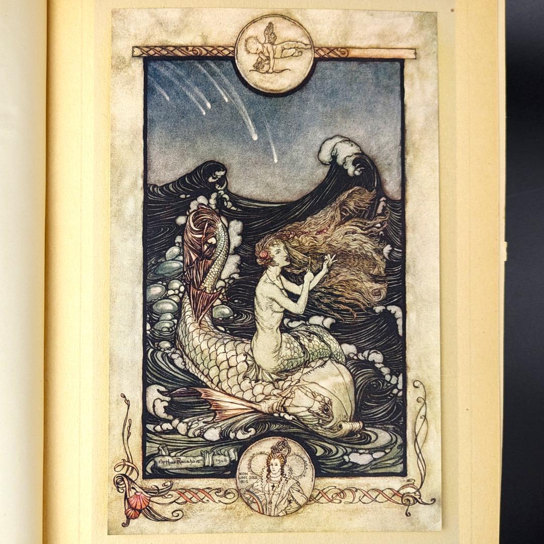 希少な初版 アーサー・ラッカム挿画『真夏の夜の夢』1908年 イラスト40枚総揃