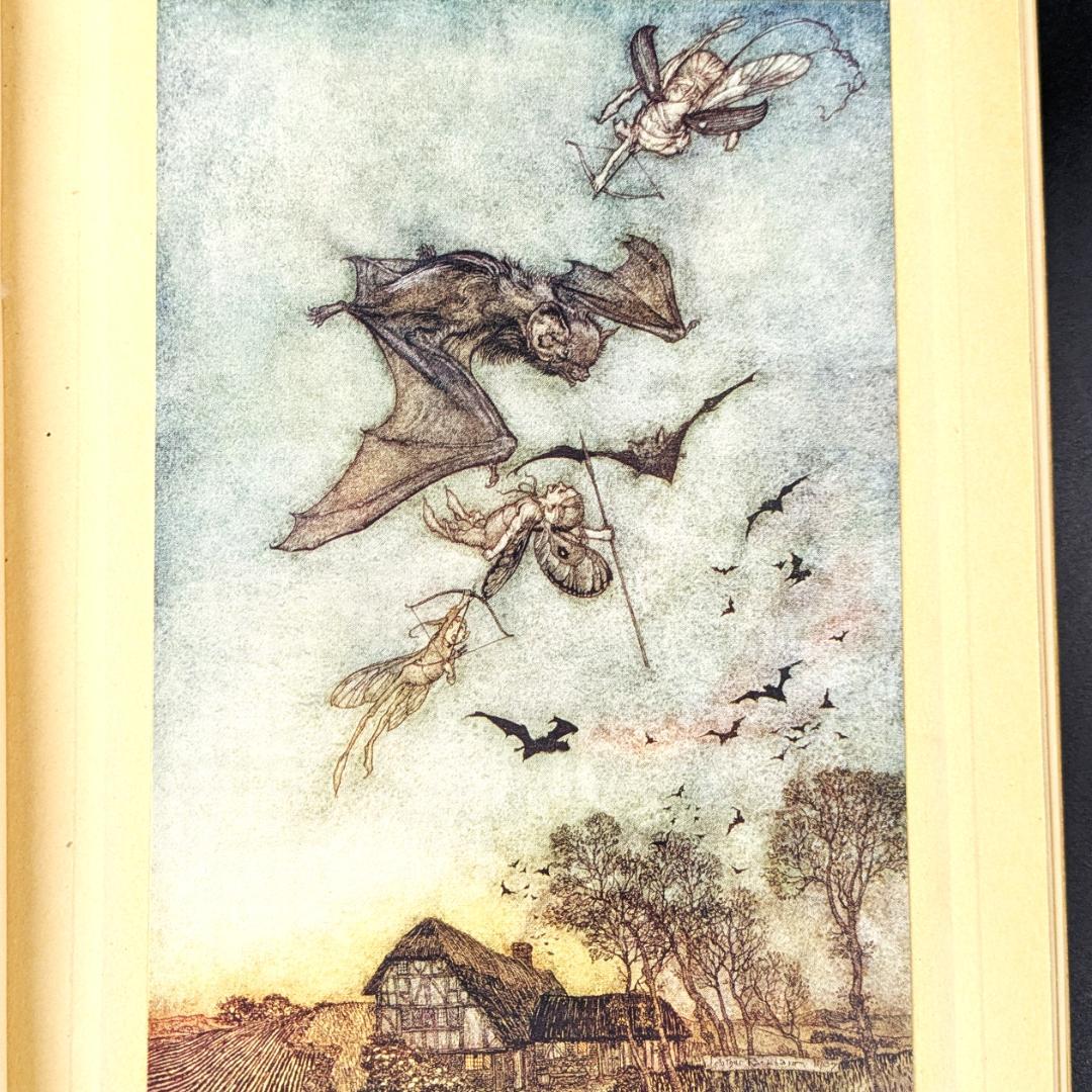 希少な初版 アーサー・ラッカム挿画『真夏の夜の夢』1908年 イラスト40枚総揃