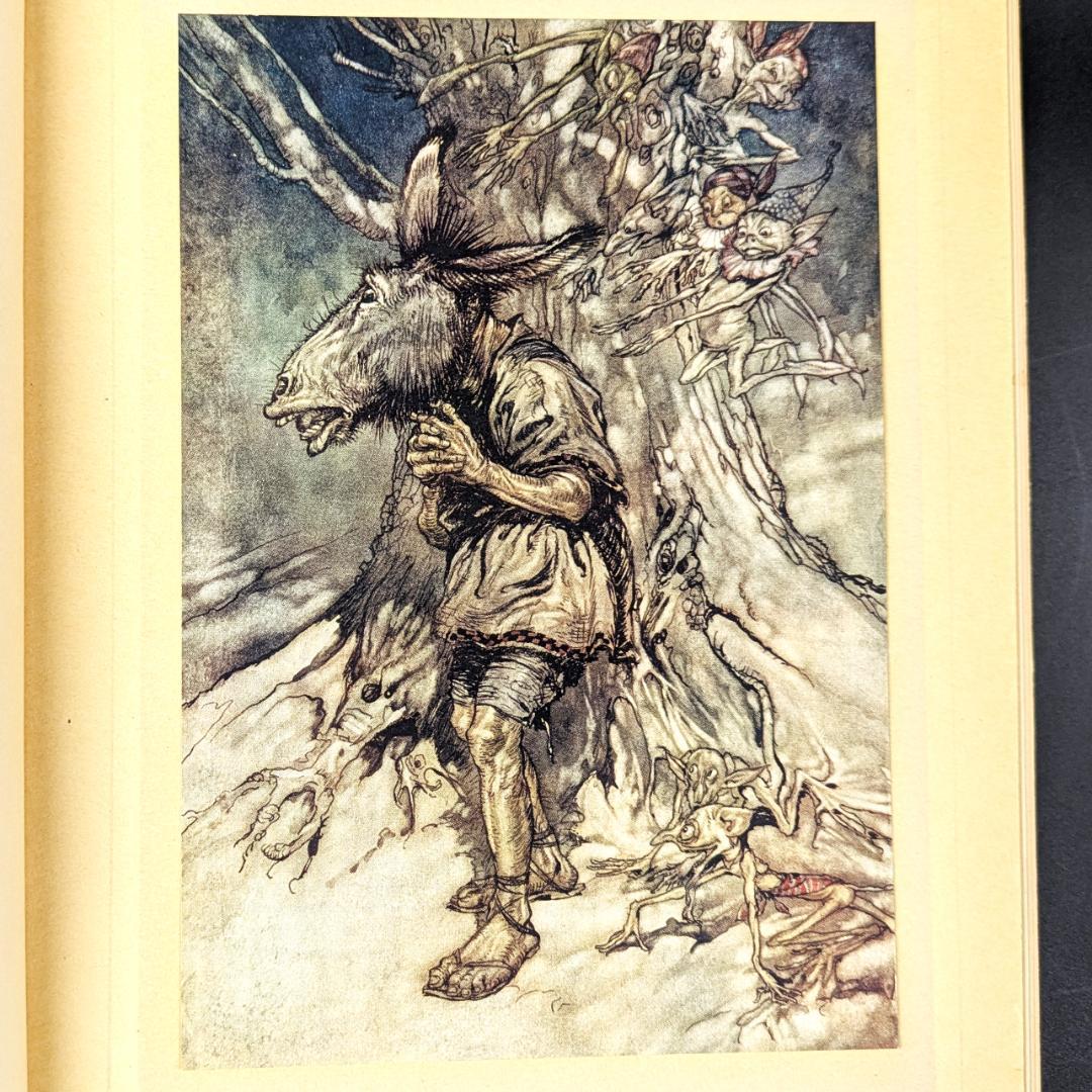 希少な初版 アーサー・ラッカム挿画『真夏の夜の夢』1908年 イラスト40枚総揃