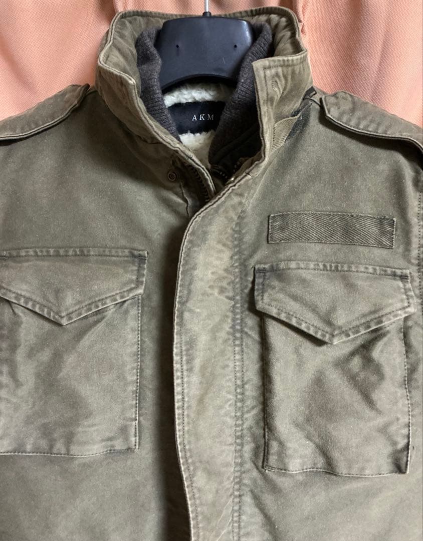 AKM ミリタリージャケット オリーブドラブ