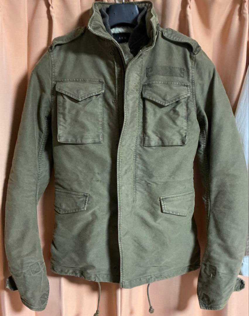 AKM ミリタリージャケット オリーブドラブ