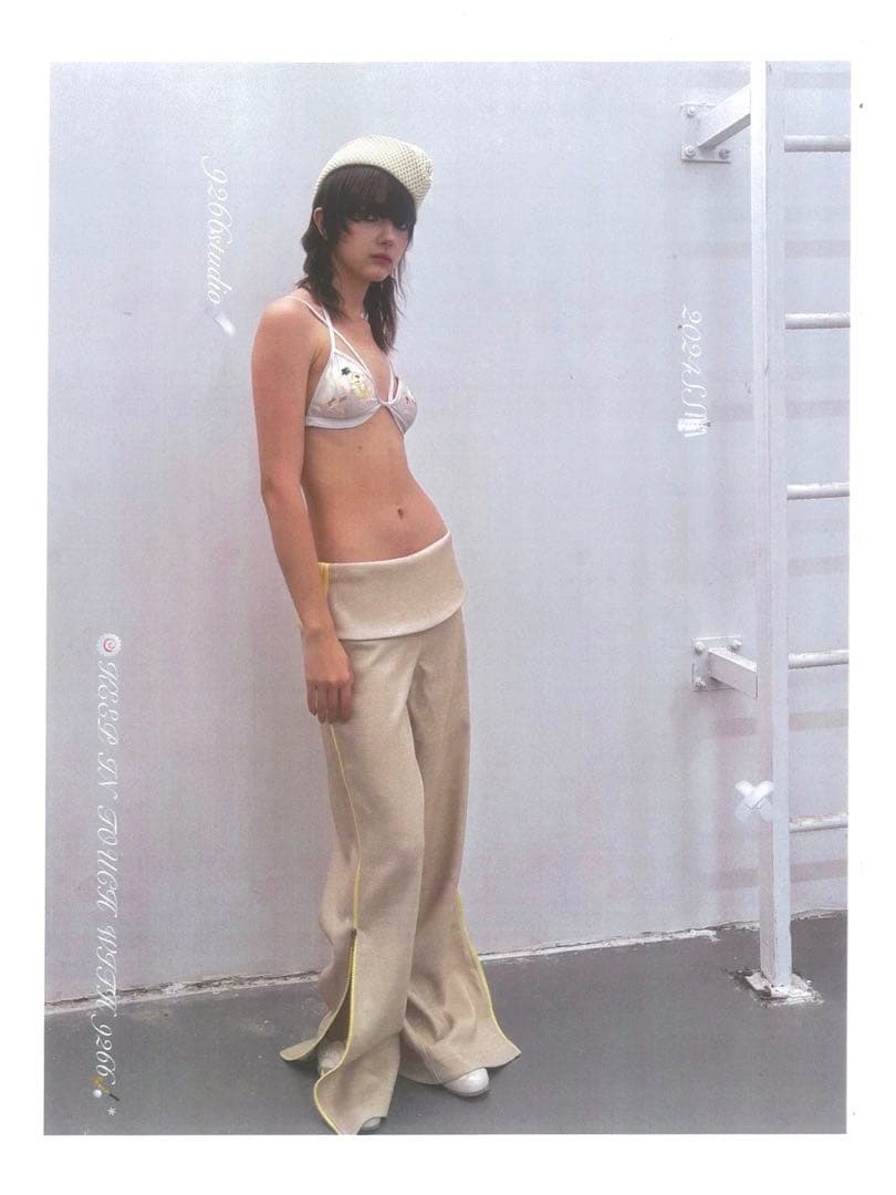 9266 studio 2024 帽子　ホワイト